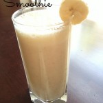 Peanut Butter Banana Protein Smoothie (313 calories)