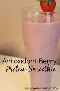 Antioxidant-Berry Protein Smoothie
