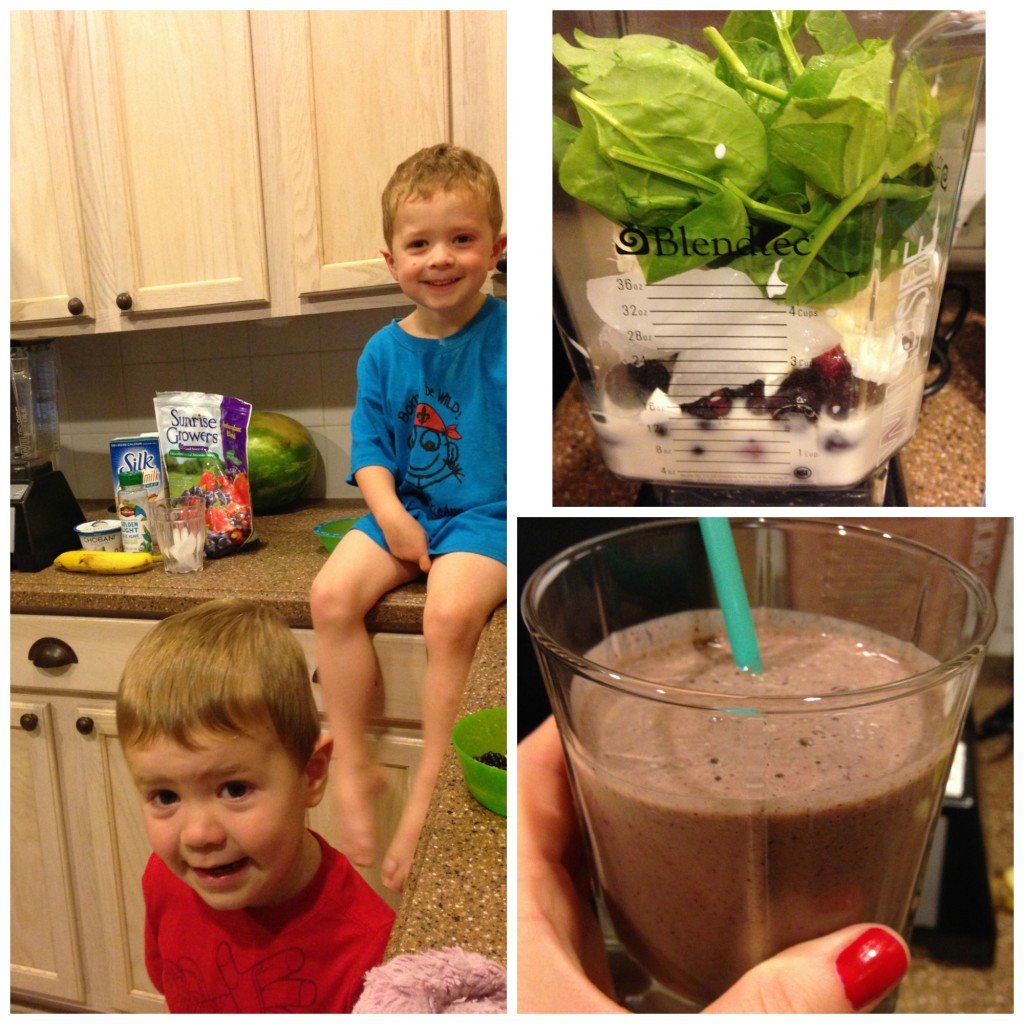 smoothie collage