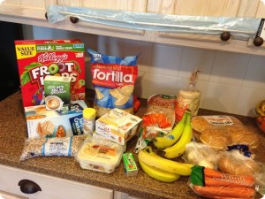 Groceries/Meal Plan April #3 PLUS an ORGANIZED FRIDGE & a FOOD STORAGE TIP