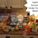 Getting Groceries Under Control Part 2: Week 1 Meals and Shopping