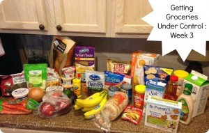 Getting Groceries Under Control: Part 4–Week 3