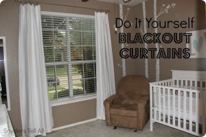 DIY Blackout Curtains