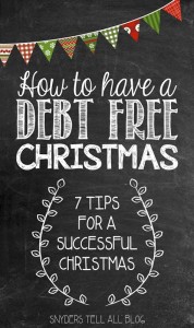 How To Prepare for Christmas DEBT FREE