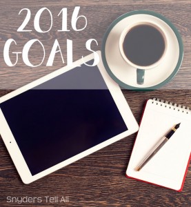 2016 Goals: A Fresh Start