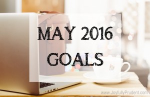 May 2016 Goals
