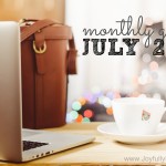 July 2016 Goals + A FREE Printable