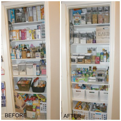 Organized Pantry: Before and After - Joyfully Prudent