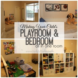 Playroom & Bedroom in One