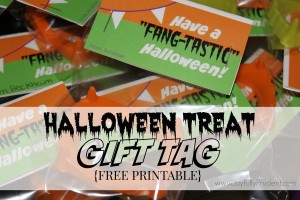 Halloween Treats FREE Printable